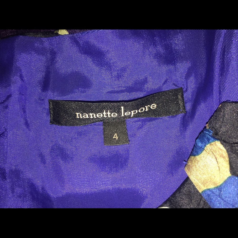 Nanette Lepore silk dress, size 4 - Picture 4 of 5